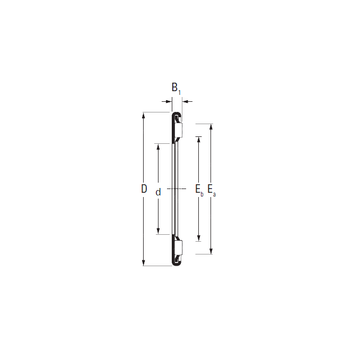AX 4,5 120 155 KOYO Needle Roller Bearings #1 small image