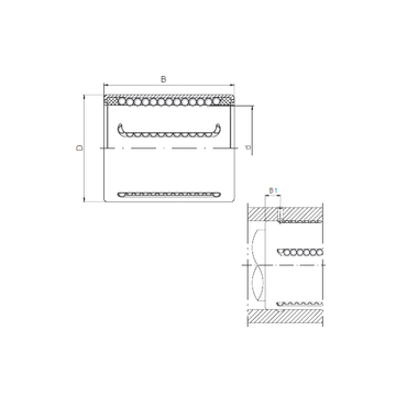 KH1630PP CX Linear Bearings #1 small image